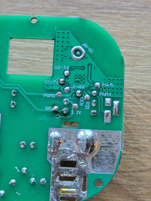 Test pads
